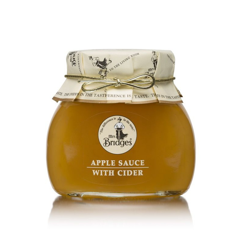 SALSA DE MANZANA Y SIDRA TARRO 240g